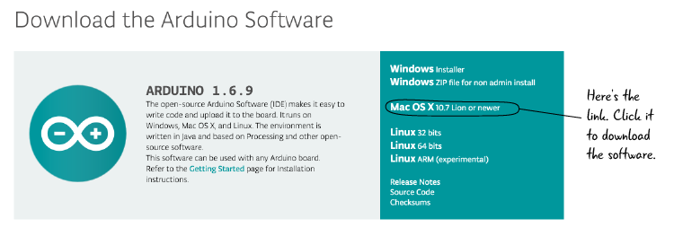 Arduino Download Mac Os X