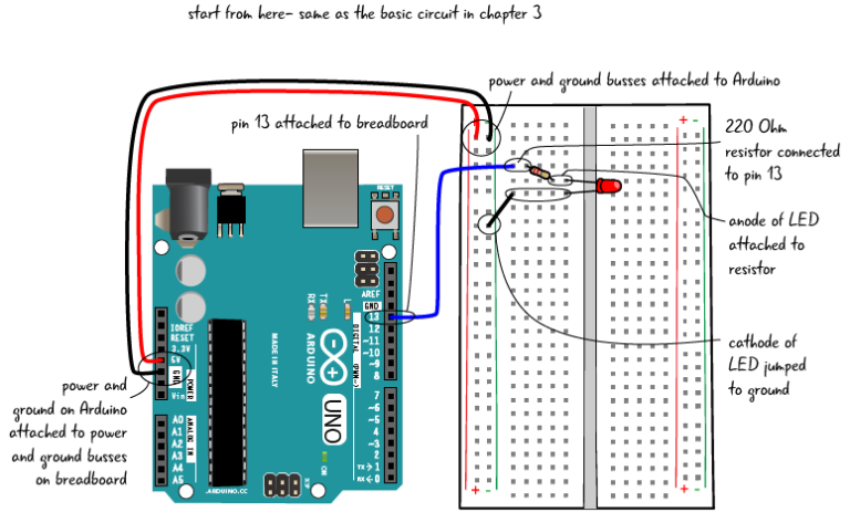 Chapter 5: Add a button – Arduino to Go