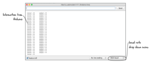 Chapter 6: Using the serial monitor – Arduino to Go